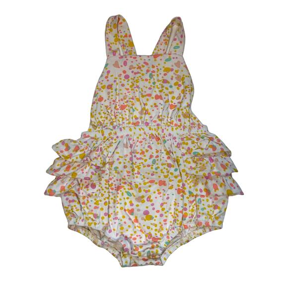 Alice + Ames Other - Alice + Ames Oh Joy! Ruffled Bubble Romper 3T